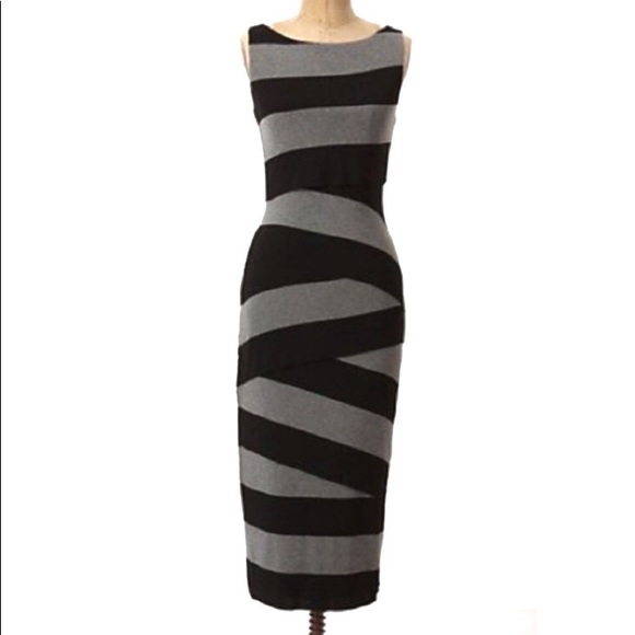 Anthropologie Dresses & Skirts - Anthro Bailey 44 Rugby Stripe column dress